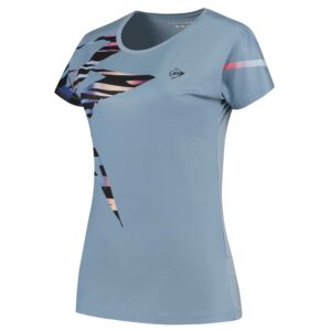 Dunlop Game Short Sleeve T-shirt Azul S Mujer