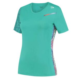 Dunlop Game Short Sleeve T-shirt Verde L Mujer