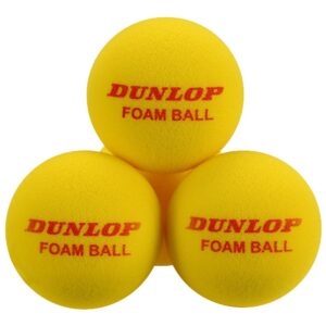 Dunlop Indoor Foam Tennis Ball 12 Units Dorado