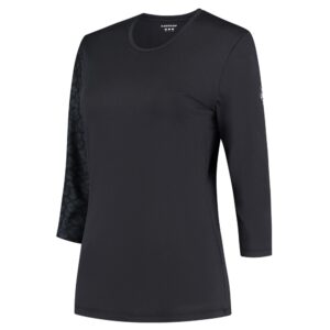 Dunlop Practice Long Sleeve T-shirt Negro L Mujer