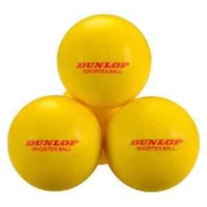 Dunlop Shortex Tennis Ball 12 Units Dorado