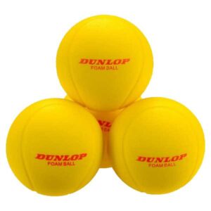 Dunlop Training Foam Tennis Ball 12 Units Dorado
