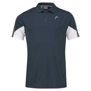 Head Racket Club 22 Short Sleeve Polo Azul L Hombre