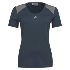 Head Racket Club 22 Short Sleeve T-shirt Azul S Mujer