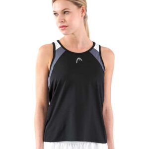 Head Racket Club 22 Sleeveless T-shirt Azul S Mujer
