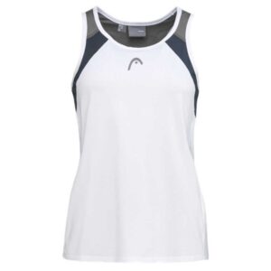 Head Racket Club 22 Sleeveless T-shirt Blanco 140 cm Niño