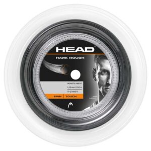 Head Racket Hawk Rough 200 M Tennis Reel String Transparente 1.30 mm