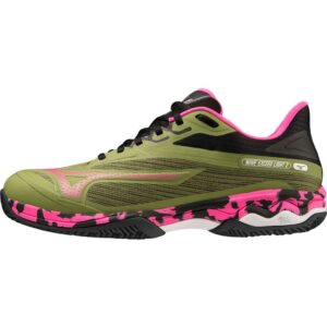 Mizuno Wave Exceed Light 2 All Court Shoes Verde EU 37 Mujer