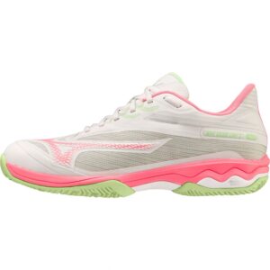 Mizuno Wave Exceed Light 2 All Court Shoes Blanco EU 40 1/2 Mujer