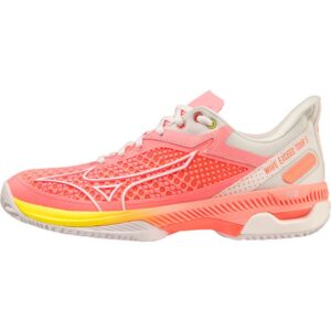 Mizuno Wave Exceed Tour 5 Cc Clay Shoes Rosa EU 40 1/2 Mujer