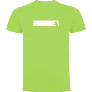 Kruskis Tennis Frame Short Sleeve T-shirt Verde 3XL Hombre