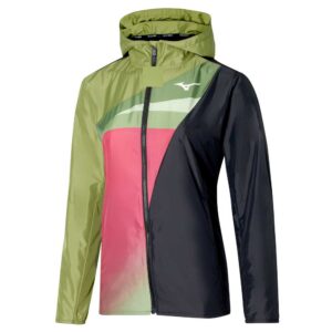 Mizuno Release Jacket Verde S Mujer