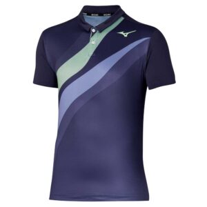 Mizuno Release Shadow Short Sleeve Polo Azul L Hombre