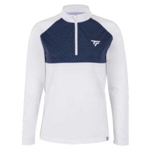 Tecnifibre Thermo Zipper Long Sleeve T-shirt Blanco L Mujer