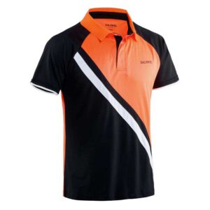 Salming Performance Short Sleeve Polo Negro XL Hombre