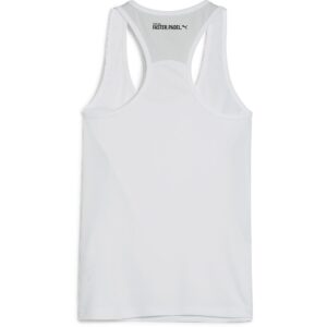 Puma Individual Sleeveless T-shirt Blanco XL Mujer