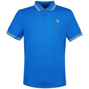 Fila Sport Piro Short Sleeve Polo Azul M Hombre