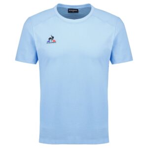 Le Coq Sportif 2320134 Tennis N°4 Short Sleeve T-shirt Azul S Hombre
