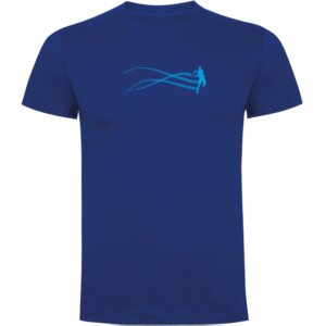 Kruskis Tennis Estella Short Sleeve T-shirt Azul XL Hombre