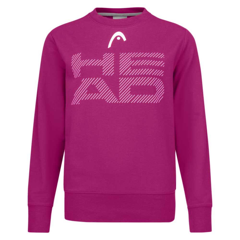 Head Racket Rally Sweatshirt Rosa S Mujer