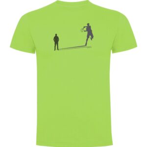 Kruskis Tennis Shadow Short Sleeve T-shirt Verde M Hombre