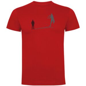 Kruskis Tennis Shadow Short Sleeve T-shirt Rojo 2XL Hombre
