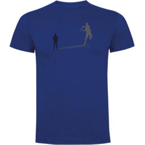 Kruskis Tennis Shadow Short Sleeve T-shirt Azul M Hombre