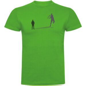 Kruskis Tennis Shadow Short Sleeve T-shirt Verde S Hombre