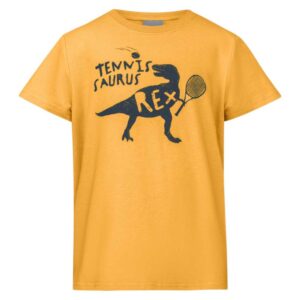 Head Racket Tennis Short Sleeve T-shirt Amarillo 110 cm Niño
