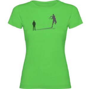 Kruskis Tennis Shadow Short Sleeve T-shirt Verde XL Mujer