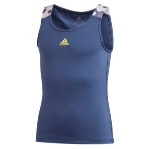 Adidas Keyhole Sleeveless T-shirt Azul 13-14 Years Niño