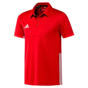 Adidas T16 Cc Short Sleeve Polo Rojo XS Hombre