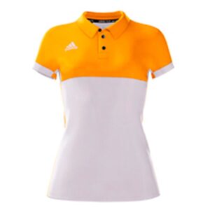 Adidas Mt T16 Short Sleeve Polo Blanco L / Regular Mujer
