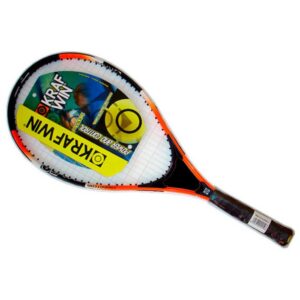 Krafwin Alu 50 Frontennis Racket Naranja,Negro 4