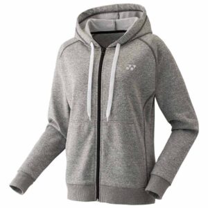 Yonex Team Full Zip Sweatshirt Gris M Mujer