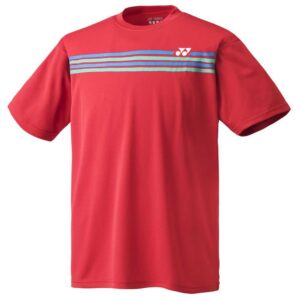 Yonex Crew Neck Short Sleeve T-shirt Rojo 120 cm Niño