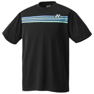 Yonex Crew Neck Short Sleeve T-shirt Negro L Hombre