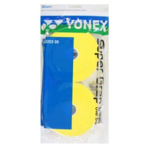 Yonex Super Grap Ac102ex Tennis Overgrip 30 Units Amarillo