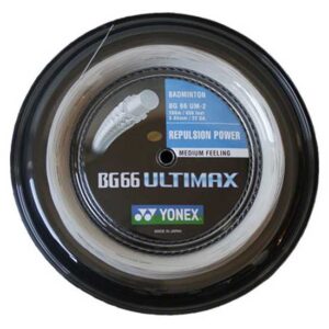 Yonex Bg 66 Ultimax 200 M Badminton Reel String Negro 0.65 mm