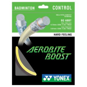 Yonex Aerobite Boost 200 M Badminton Reel String Amarillo 0.72 mm / 0.61 mm