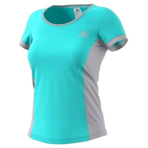 Adidas Court Short Sleeve T-shirt Azul 2XS Mujer