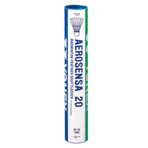 Yonex Aerosensa 20 V2 Badminton Shuttlecocks Blanco 20 Units