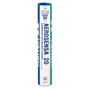 Yonex Aerosensa 20 V3 Badminton Shuttlecocks Blanco 20 Units