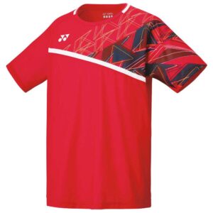 Yonex Crew Neck Short Sleeve T-shirt Rojo L Hombre