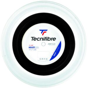 Tecnifibre Multifeel 200 M Tennis Reel String Negro 1.25 mm