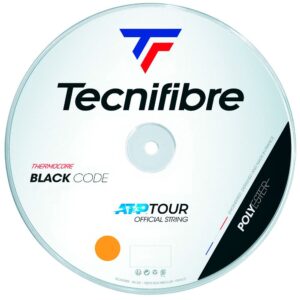 Tecnifibre Black Code 200 M Tennis Reel String Naranja 1.24 mm