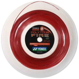 Yonex Poly Tour Fire 200 M Tennis Reel String Rojo 1.20 mm
