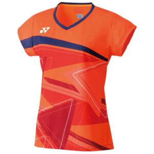 Yonex 261 Short Sleeve T-shirt Rojo S Mujer
