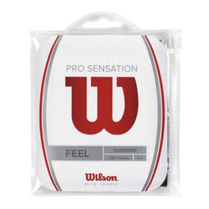 Wilson Pro Sensation Tennis Overgrip 12 Units Negro
