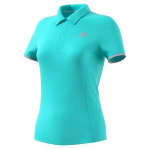 Adidas Court Short Sleeve Polo Azul L Mujer